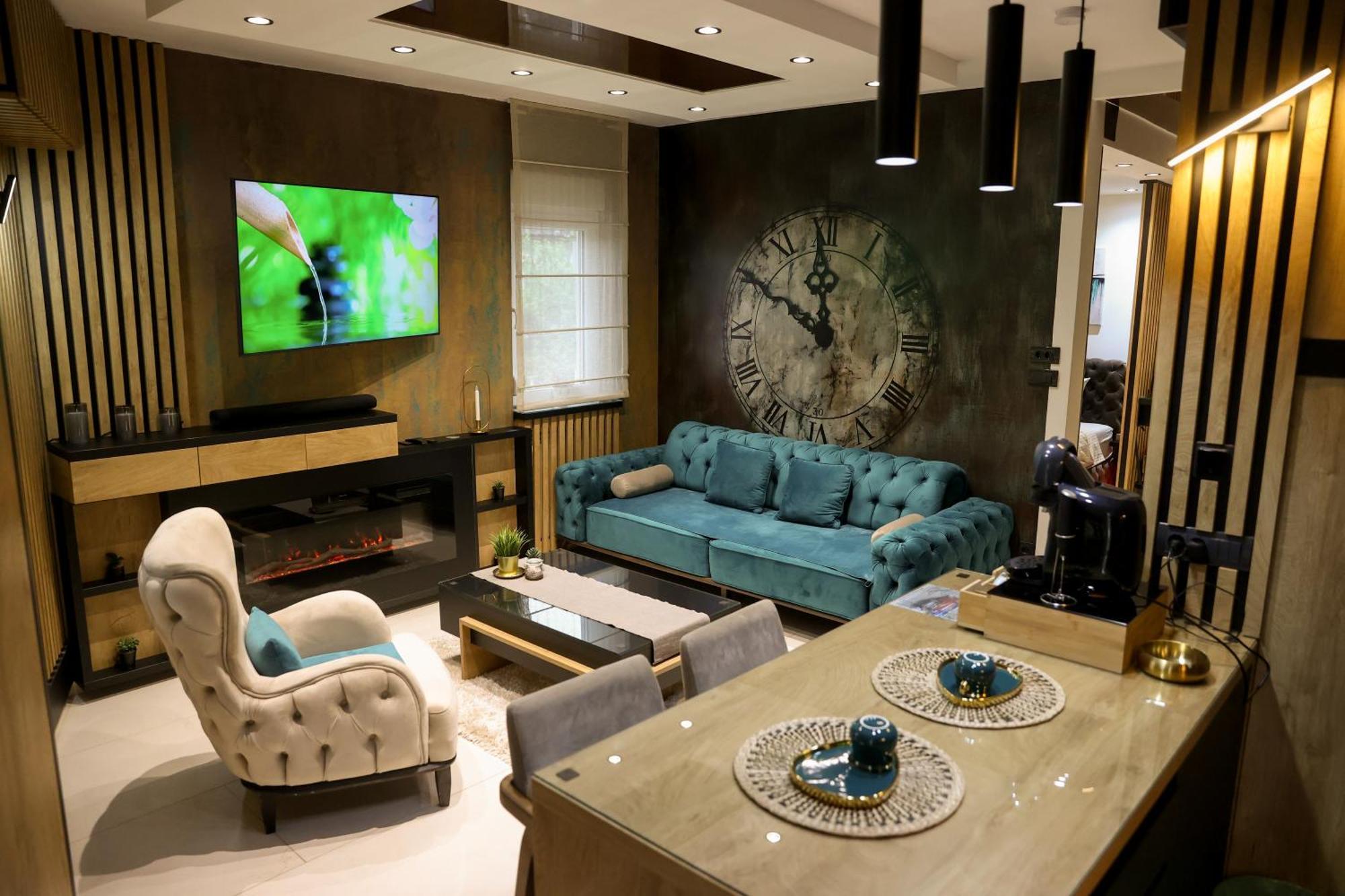 Design Apartment Platinium Spa Lux 5 Star "Havana" Completely Private Wellness & Spa Free Included Sauna & Jacuzzi & Salt Wall & Fire Place & 3D Ceilings & Business Wifi & Netflix & Keyless Code Entry & Full Smart App & Secure 2 Parking Place Cuprija Bagian luar foto